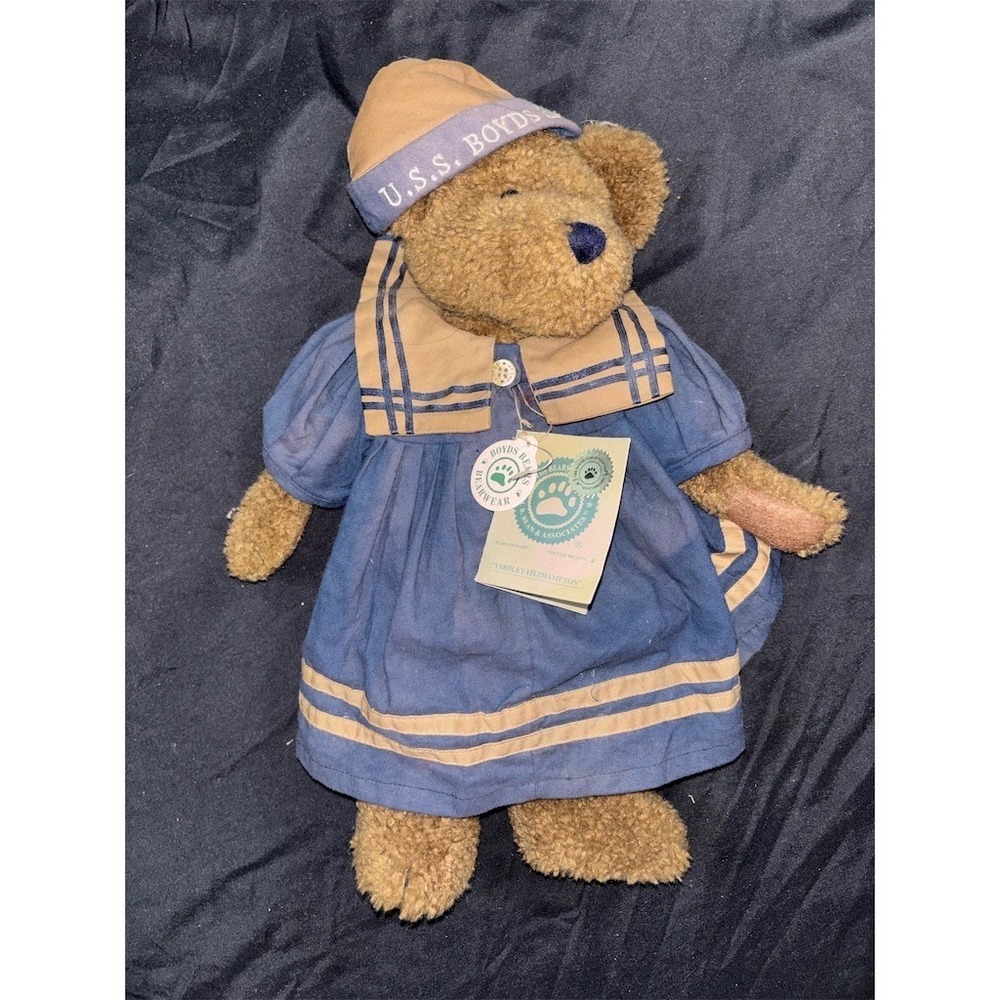Boyds Bears Yardley Fitzhampton Sailor Teddy Bear Plush 14 in w/ Tags 912030